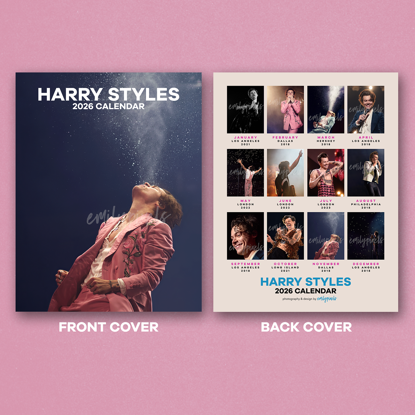 Harry Styles 2026 Calendar