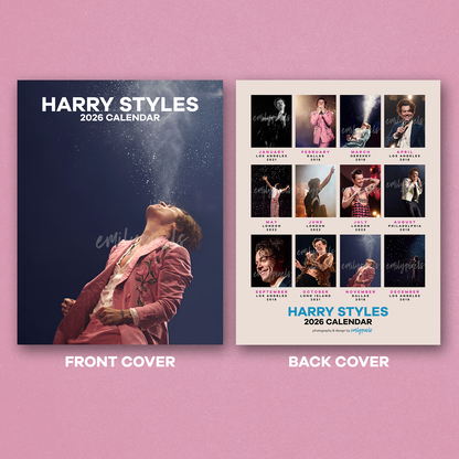 Harry Styles 2026 Calendar
