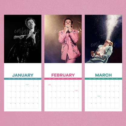 Harry Styles 2026 Calendar
