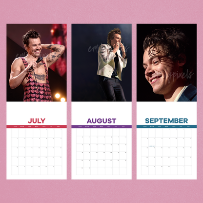 Harry Styles 2026 Calendar