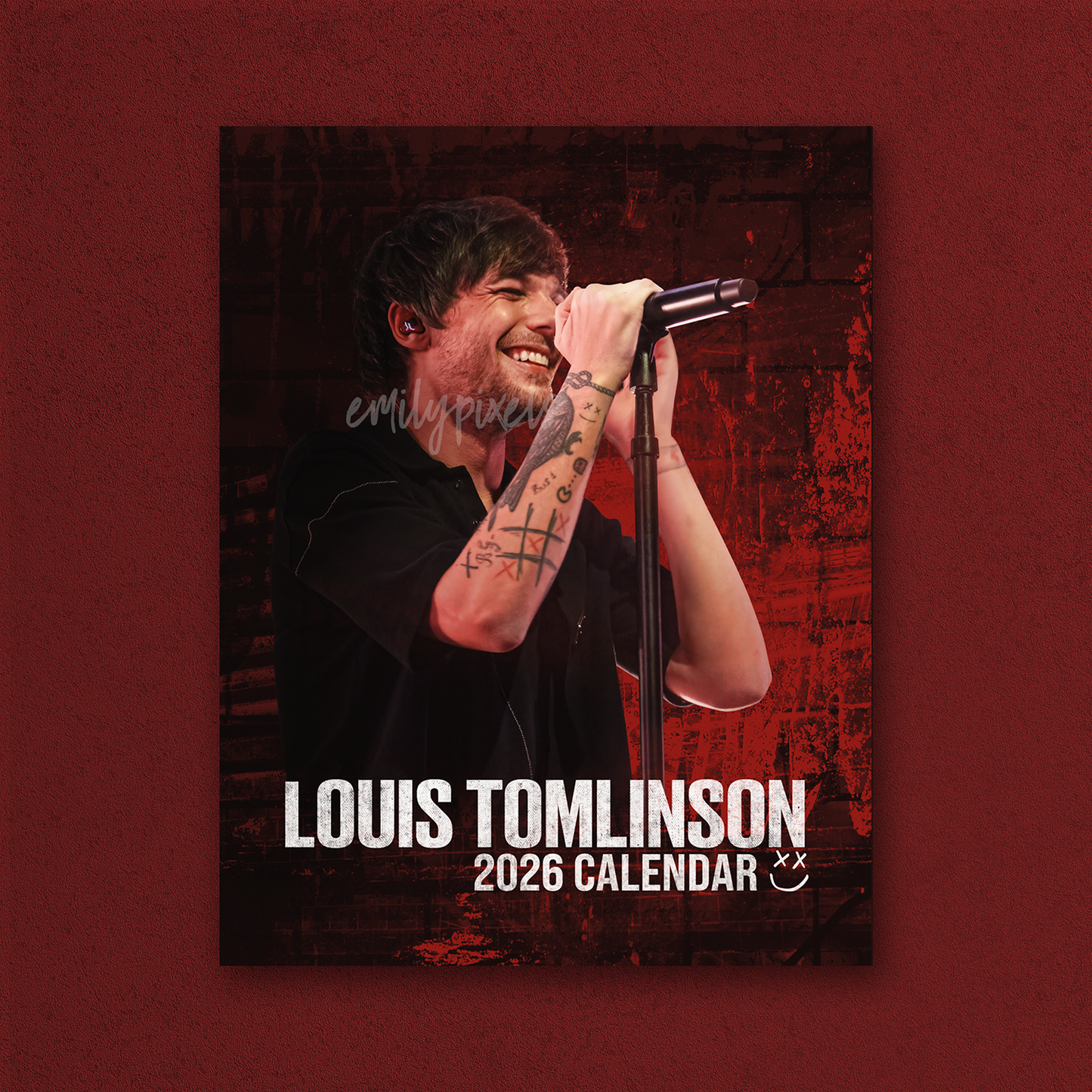 Louis Tomlinson 2026 Calendar (PRE-ORDER)